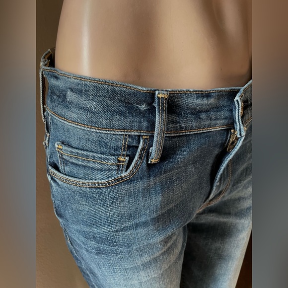 New Women’s 7 For All Mankind Jeans Skinny Bootcut blue Size 28 - Picture 8 of 16